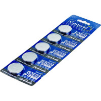 Батарейка General Lighting Systems GBAT-CR2032 кнопочная литиевая 5pcs/card (Рас.0) 800568