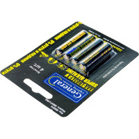 Батарейка General Lighting Systems GBAT-LR03 AAA щелочная 4pcs/blister 800574