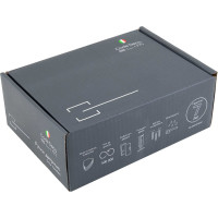 Дверные ручки Code Deco Slim H-30120-A-BLM/W 31635