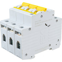 Автоматический выключатель IEK ВА47-60M 3Р 50А 6кА D MVA31-3-050-D