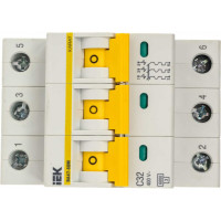 Автоматический выключатель IEK ВА47-60M 3Р 32А 6кА С MVA31-3-032-C