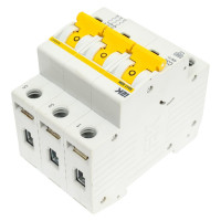 Автоматический выключатель IEK ВА47-60M 3Р 32А 6кА С MVA31-3-032-C