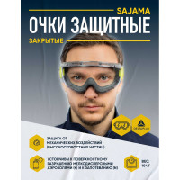Защитные закрытые очки Delta Plus с прозрачной линзой SAJAMIN