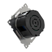 Диммирующий выключатель STEKKER TRIAC (механизм), GLS10-7106-03, 250V, 500W, серия Катрин, серебро 39587