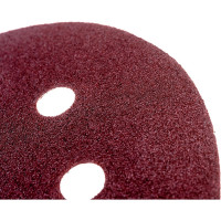 Шлифлист круглый самосцепляющийся 5 шт, 125 мм, Р80 Gepard GP5001-80