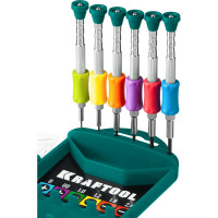 Набор часовых отверток для точных работ KRAFTOOL Precision-6 6 предметов 25679