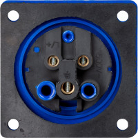 Вилка скрытая TDM ELECTRIC 2Р+РЕ 16А 220В IP44 SQ0607-0001