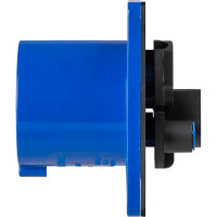 Вилка скрытая TDM ELECTRIC 2Р+РЕ 16А 220В IP44 SQ0607-0001