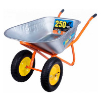 Строительная усиленная тачка Кратон WB-250DR 5 06 01 025R