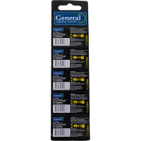 Батарейка General Lighting Systems GBAT-LR43 (AG12) кнопочная щелочная 800581