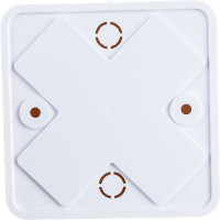 Распаечная коробка IEK КМ для о/п 75x75x20мм белая UKO10-075-075-020-K01-E