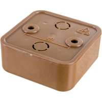 Распаечная коробка IEK КМ41205-05 для о/п 50x50x20мм дуб UKO10-050-050-020-K24-E