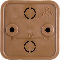 Распаечная коробка IEK КМ41205-05 для о/п 50x50x20мм дуб UKO10-050-050-020-K24-E
