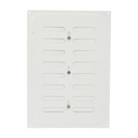 Решётка вентиляционная раздвижная 170x240 мм, цвет белый Трибатрон 87971