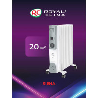 Масляный радиатор Royal Clima SIENA ROR-S7-1500M