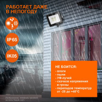 Светодиодный прожектор LEDVANCE ECOCLASS FL G2 200W 740 230V BK 4058075709454