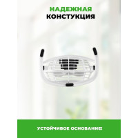 Настольный бытовой вентилятор RIX RDF-1500USB цвет белый 42620