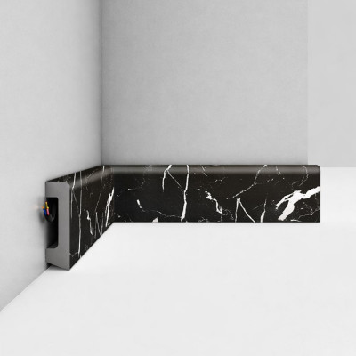 Плинтус напольный Decomaster D234-78ДМ 58x16x2400 мм D234-78 ДМ