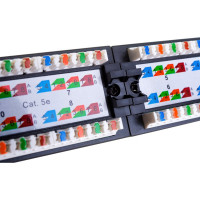 Патч-панель ITK 1U кат.5E UTP 12 портов 10" Dual IDC PP12-1UC5EU-D05-10