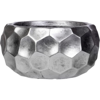 Настольное кашпо для цветов Idealist Lite Мозаик MBOWL29-SLV