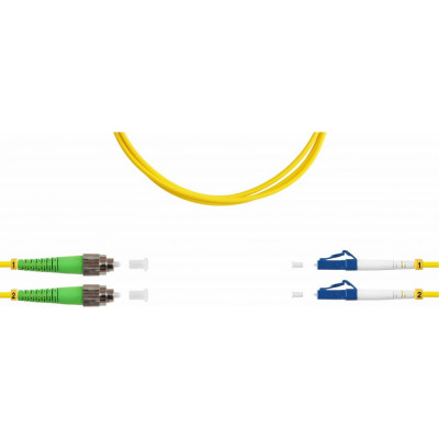 Двойной оптический патч-корд FOPS DX-LC/UPC-FC/APC-9/125-2.0-LSZH-3m 139