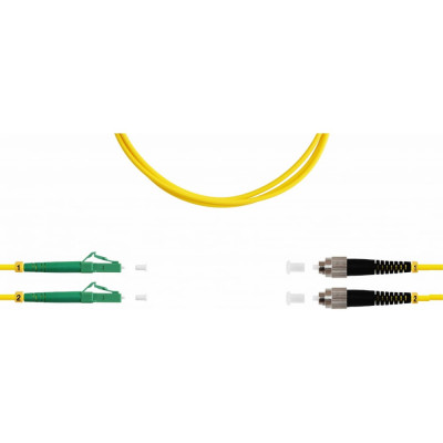 Двойной оптический патч-корд FOPS DX-LC/APC-FC/UPC-9/125-2.0-LSZH-3m 138