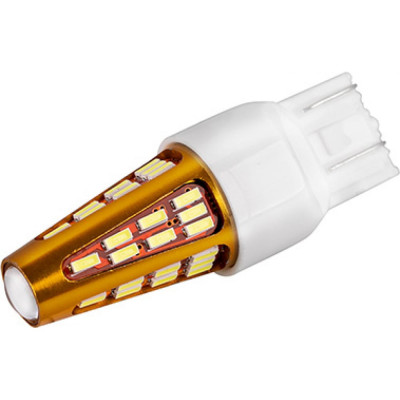 SKYWAY Автолампа диод T20 (W21/5W) 12-24V 38 SMD диодов 1-конт Белая S08202089