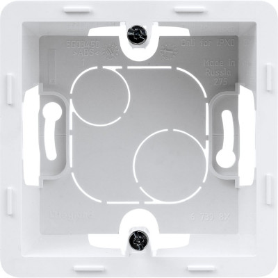Legrand Коробка для накладного монтажа 1 пост Legrand Inspiria белый 673980