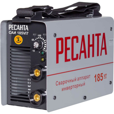 Инверторный сварочный аппарат Ресанта САИ 185VI7 900/65/105