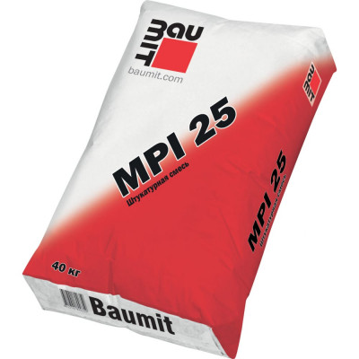Baumit Штукатурная смесь MPI 25 40 кг 4612741800496