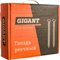 Gigant Гвоздь реечный по дереву D34 31/80 рифл, 3000 шт. GGR-31-80