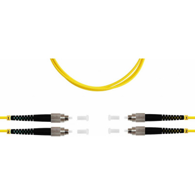 Двойной оптический патч-корд FOPS DX-FC/UPC-FC/UPC-9/125-2.0-LSZH-3m 147