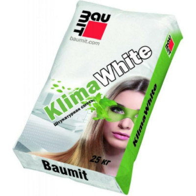 Baumit Штукатурная смесь KlimaWhite, 25 кг 4612741800793