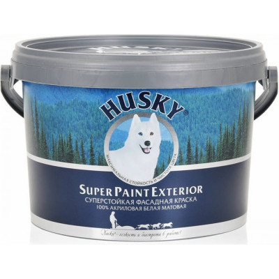 Фасадная краска HUSKY SUPER PAINT EXTERIOR 20757