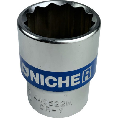 Двенадцатигранная головка NICHER 440522MTC