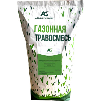 Газонная травосмесь ABSOLUTE GREEN Быстрорастущая 00000000373