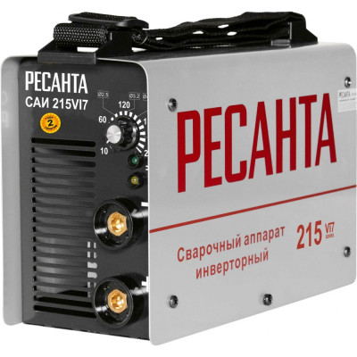 Инверторный сварочный аппарат Ресанта САИ 215VI7 900/65/104