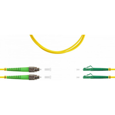 Двойной оптический патч-корд FOPS DX-LC/APC-FC/APC-9/125-3.0-LSZH-3m 101