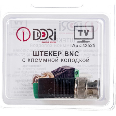 DORI Штекер BNC с клеммной колодкой 42525