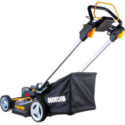 Аккумуляторная самоходная газонокосилка WORX WG749E