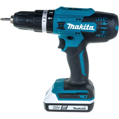 Ударная аккумуляторная дрель-шуруповерт Makita G-серия HP488DWE