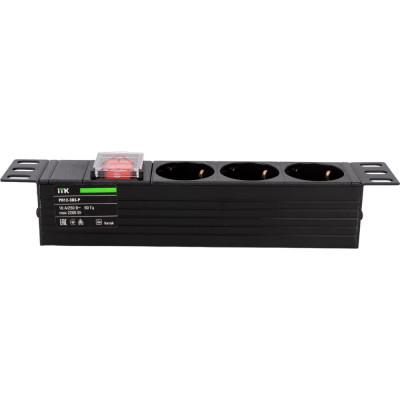 Розеточный блок IEK ITK PDU PH12-3D3-P