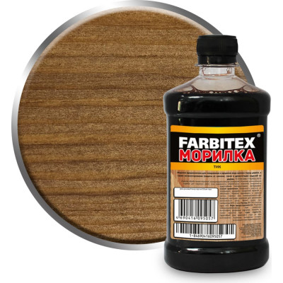 Farbitex Морилка деревозащитная водная 0,5 л тик 4100008070