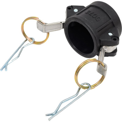TITAN LOCK 0,75in Камлок типа DC, заглушка для ниппеля (полипроп.) TL75DCPP