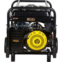 Электрогенератор Huter DY6500LX с колёсами и аккумулятором 64/1/15