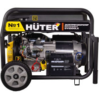 Электрогенератор Huter DY6500LX с колёсами и аккумулятором 64/1/15