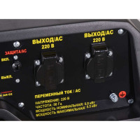 Электрогенератор Huter DY6500LX с колёсами и аккумулятором 64/1/15