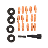 Набор для сварки самозащитной порошковой проволокой 1-2.4 мм BlueWeld 802276