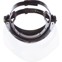 Защитный лицевой щиток с экраном из полистирола 400х200 мм Без бренда НБТ-01.У1 11084