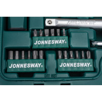 Универсальный набор торцевых головок 1/4"DR 6-13 мм и 1/2"DR 12-24 мм Jonnesway S04H52460S
